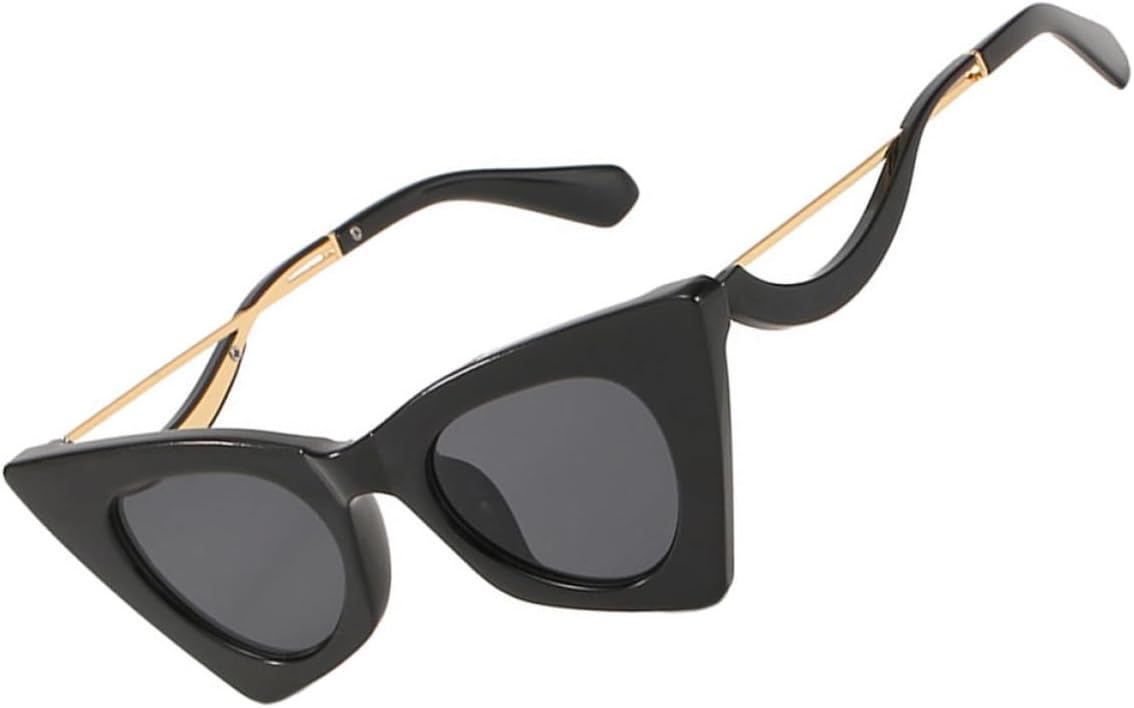 1 шт. Креативные черные солнцезащитные очки «кошачий глаз» для вечеринок и повседневного использования. Стильные декоративные очки для женщин и мужчин. Защита от УФ-излучения и дизайн Holibanna, Black
1 шт. Креативные черные солнцезащитные очки «кошачий глаз» для вечеринок и повседневного использования. Стильные декоративные очки для женщин и мужчин. Защита от УФ-излучения и дизайн Holibanna, Black