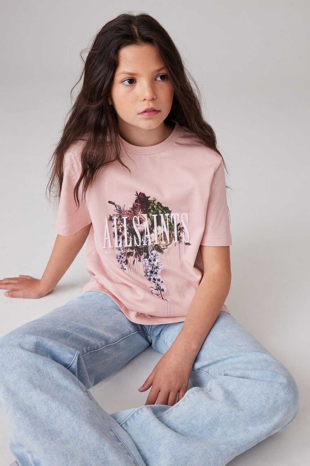 Футболка свободного кроя с принтом для девочек, 100% хлопок Smallsaints, розовый
Футболка свободного кроя с принтом для девочек, 100% хлопок Smallsaints, розовый