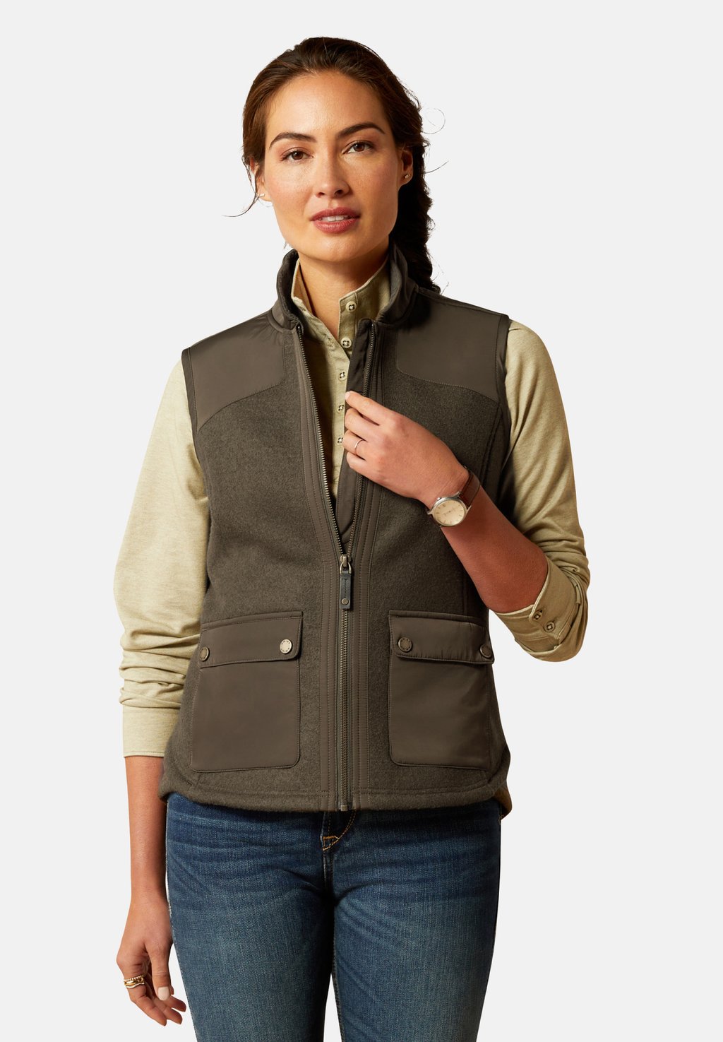 Жилет LIFESTYLE MILLBRAE Ariat, хаки
Жилет LIFESTYLE MILLBRAE Ariat, хаки