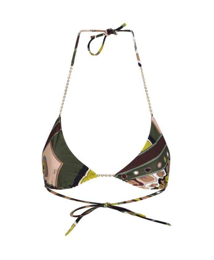 Бюстгальтер бикини Pucci, мультиколор
Бюстгальтер бикини Pucci, мультиколор