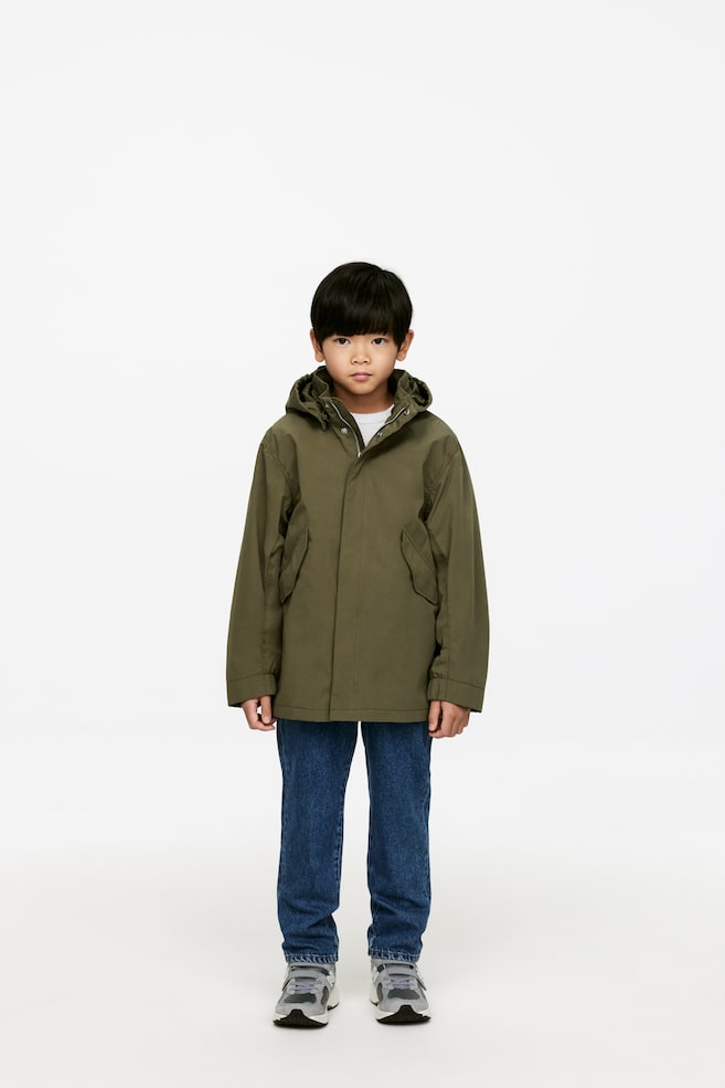 Парка с капюшоном Arket, хаки
Парка с капюшоном Arket, хаки