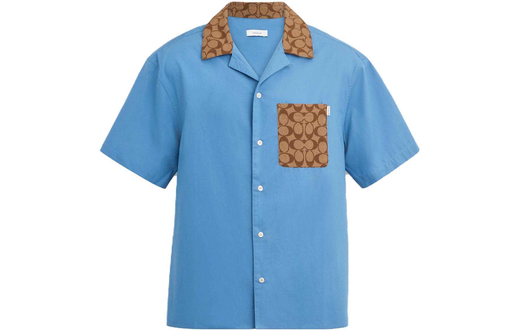 Футболка мужская COACH, тёмно-небесная
Футболка мужская COACH, тёмно-небесная