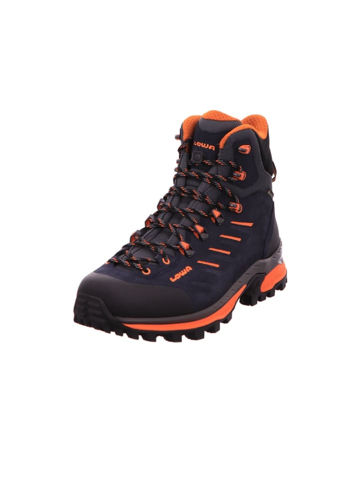 Треккинговые ботинки LOWA, цвет navy/flame
Треккинговые ботинки LOWA, цвет navy/flame