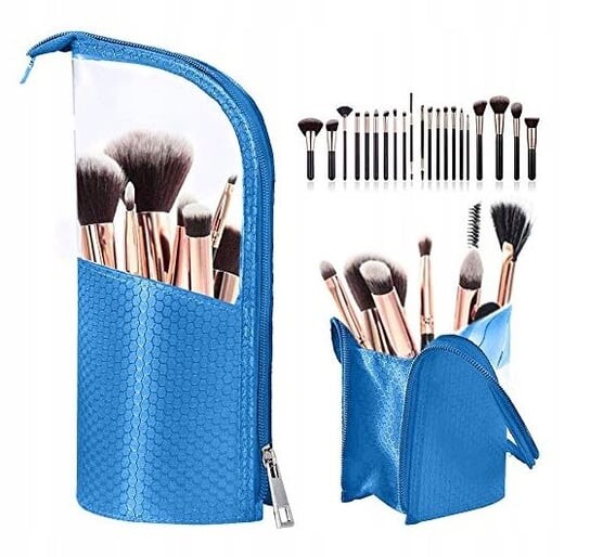 Женский органайзер, кисточки для дорожной косметички Wobell, синий
Женский органайзер, кисточки для дорожной косметички Wobell, синий