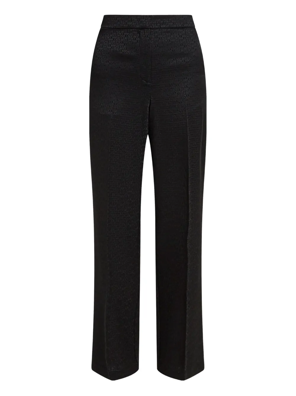 Брюки узкого кроя с жаккардовым логотипом KARL LAGERFELD, черный 
Брюки узкого кроя с жаккардовым логотипом KARL LAGERFELD, черный