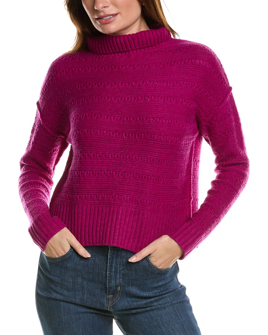 Укороченный фактурный свитер Forte Cashmere с воротником-стойкой из смеси шерсти и кашемира, розовый
Укороченный фактурный свитер Forte Cashmere с воротником-стойкой из смеси шерсти и кашемира, розовый