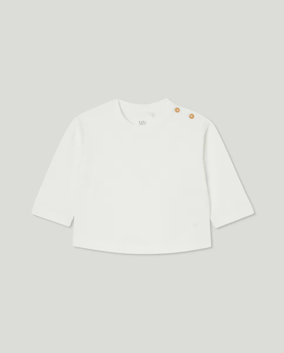 Детская базовая футболка с длинным рукавом Baby El Corte Inglés, белый
Детская базовая футболка с длинным рукавом Baby El Corte Inglés, белый