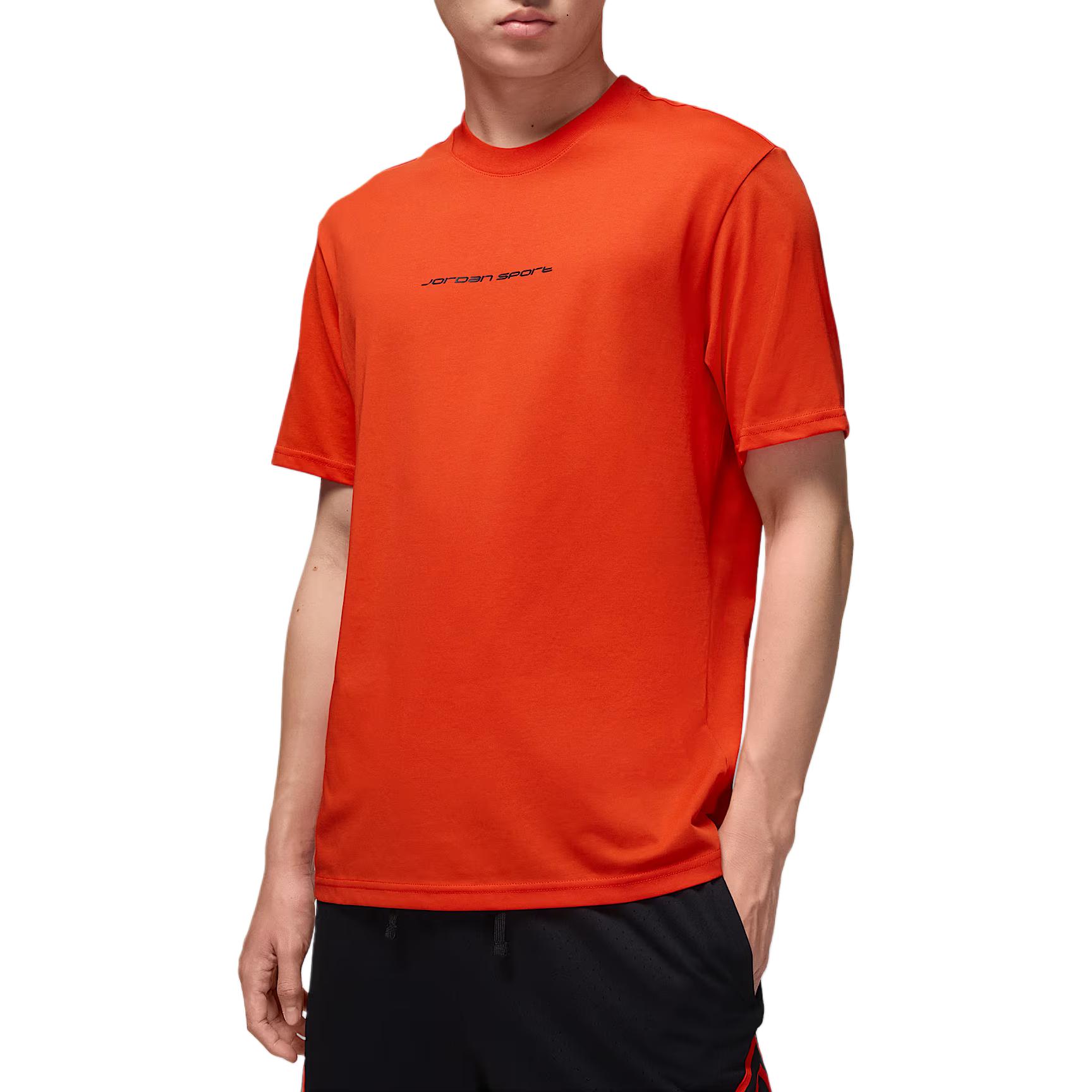 Спортивная мужская футболка Dri FIT Jordan, оранжевый
Спортивная мужская футболка Dri FIT Jordan, оранжевый