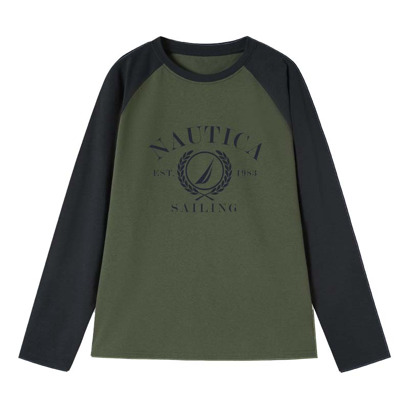 Лонгслив футболка осень подростки NAUTICA, зеленый
Лонгслив футболка осень подростки NAUTICA, зеленый