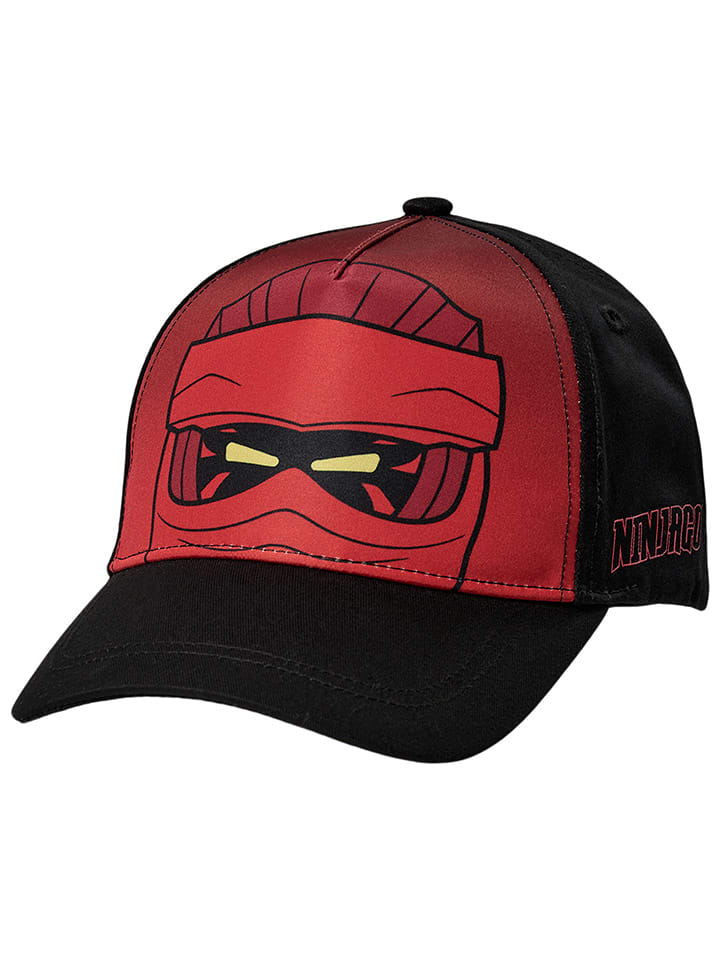 Бейсболка LEGO, черный/красный 
Бейсболка LEGO, черный/красный