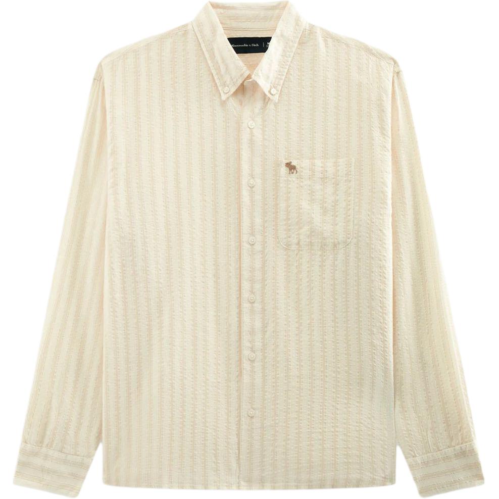 Abercrombie&Fitch Мужская рубашка цвета экрю
Abercrombie&Fitch Мужская рубашка цвета экрю