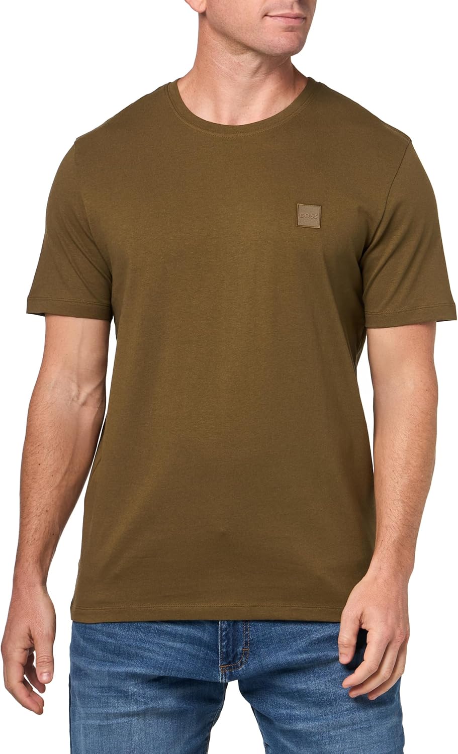 Мужская футболка BOSS с тональной тканой нашивкой-логотипом, Burnt Olive, Хаки, Мужская футболка BOSS с тональной тканой нашивкой-логотипом, Burnt Olive
Мужская футболка BOSS с тональной тканой нашивкой-логотипом, Burnt Olive, Хаки, Мужская футболка BOSS с тональной тканой нашивкой-логотипом, Burnt Olive