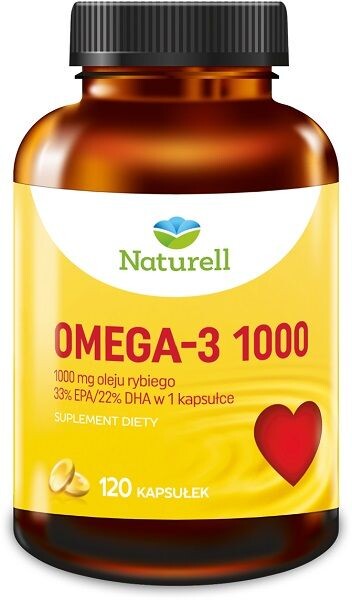 Naturell Omega-3 1000 омега 3 жирные кислоты, 120 шт.
Naturell Omega-3 1000 омега 3 жирные кислоты, 120 шт.