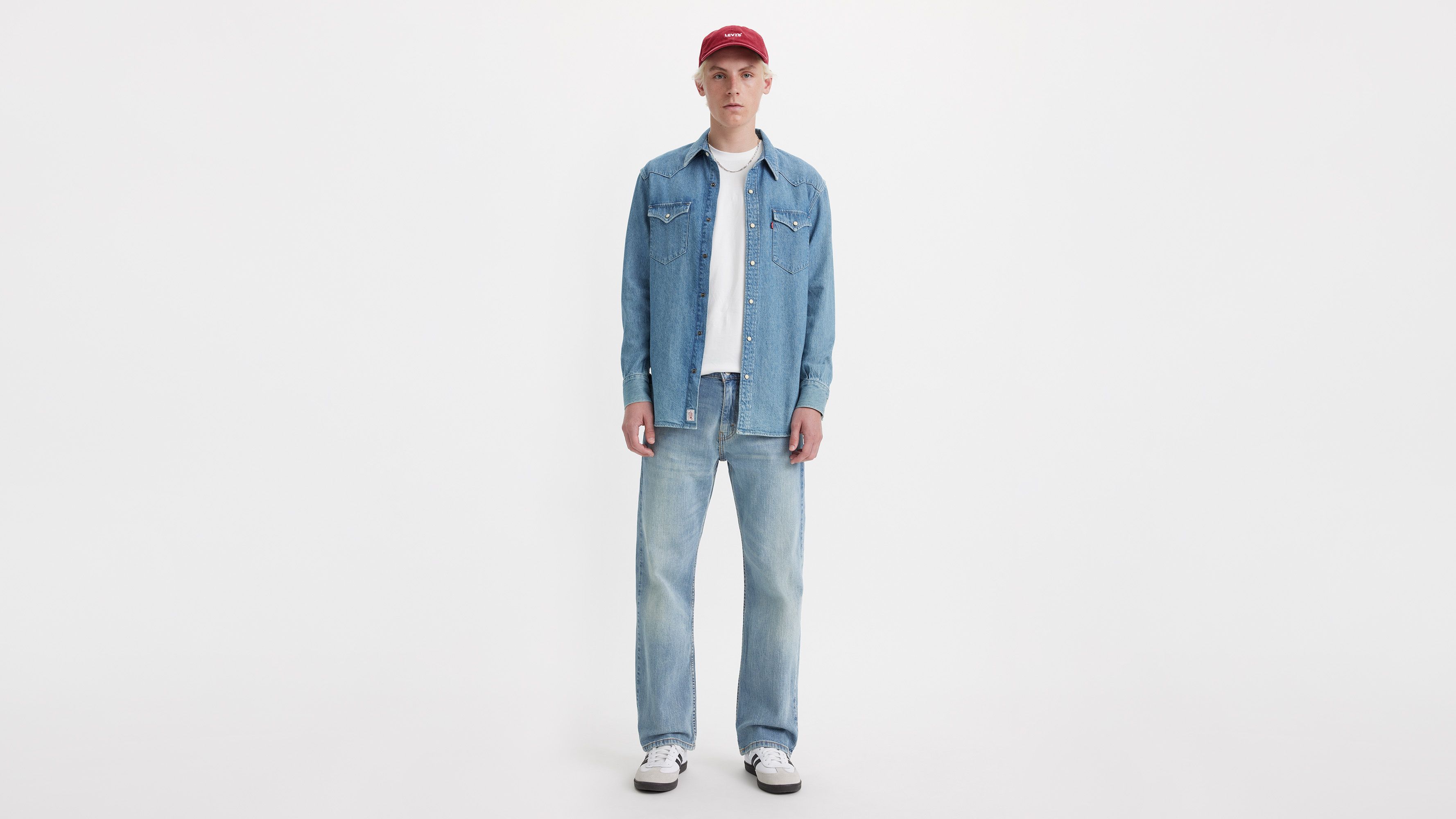 569 Свободные прямые мужские джинсы Levi's, цвет Never Give You Up - Light Wash - Stretch
569 Свободные прямые мужские джинсы Levi's, цвет Never Give You Up - Light Wash - Stretch