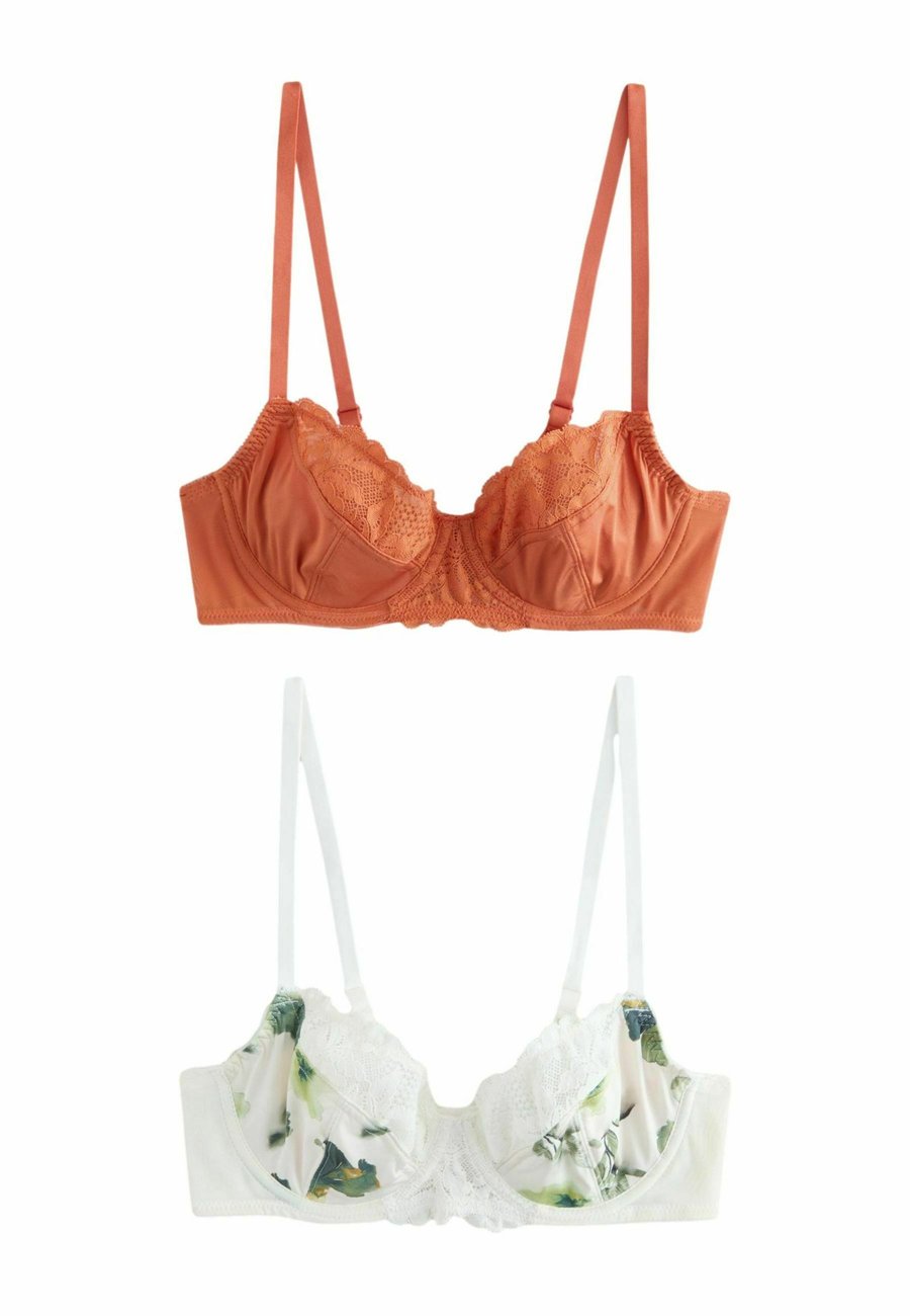 Бюстгальтер Next GEORGIE FULL CUP TWO PACK, Orange Green Print/Green
Бюстгальтер Next GEORGIE FULL CUP TWO PACK, Orange Green Print/Green