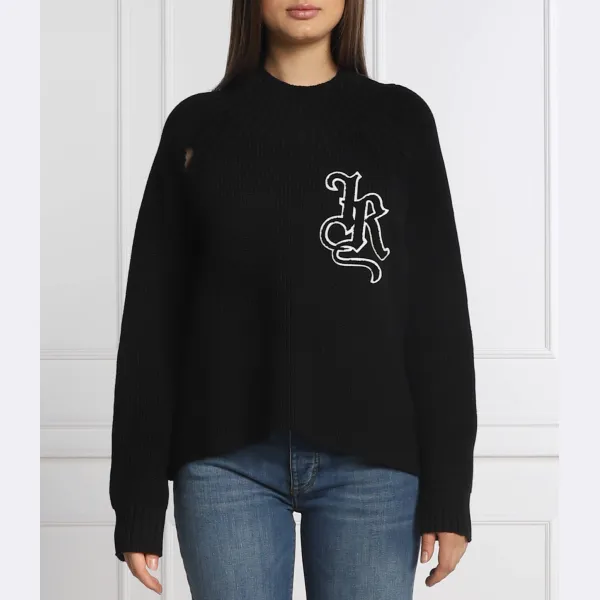 Свитер оверсайз Moron с добавлением шерсти John Richmond, черный
Свитер оверсайз Moron с добавлением шерсти John Richmond, черный