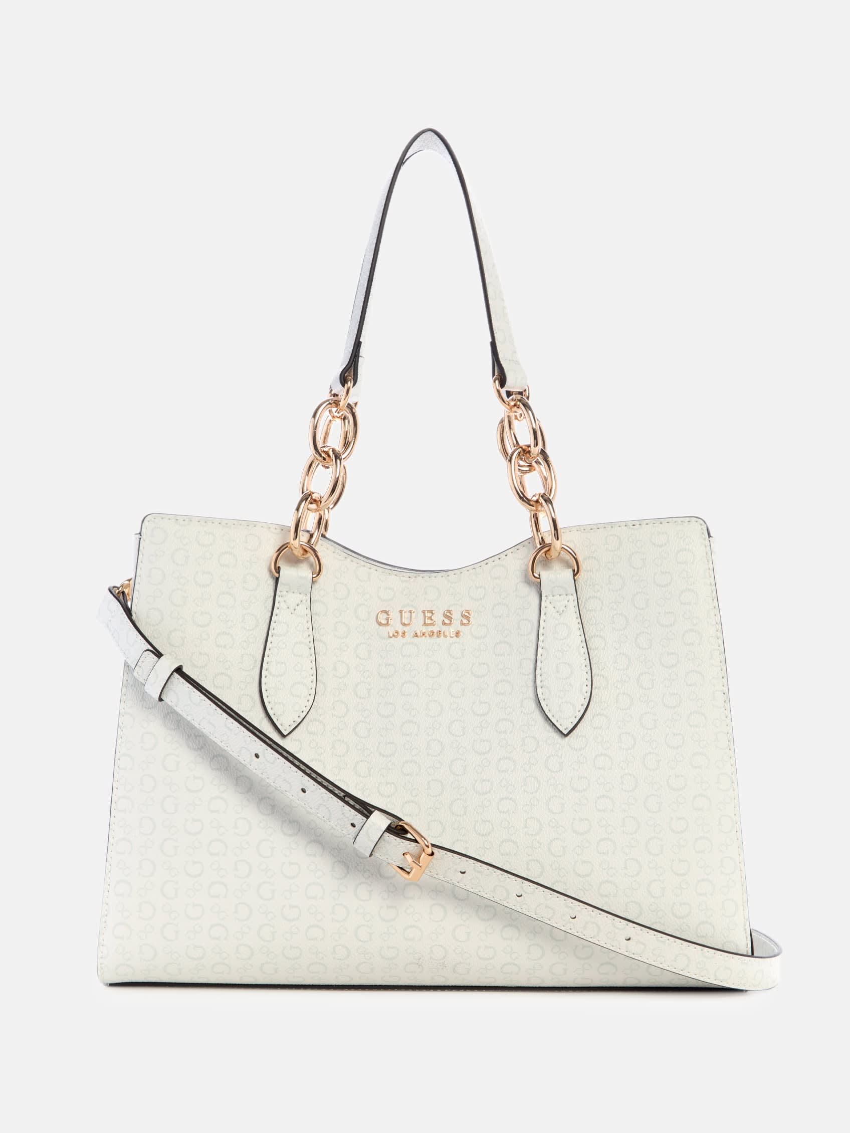 Сумка-портфель Chiarra с логотипом Guess Factory, Bone
Сумка-портфель Chiarra с логотипом Guess Factory, Bone