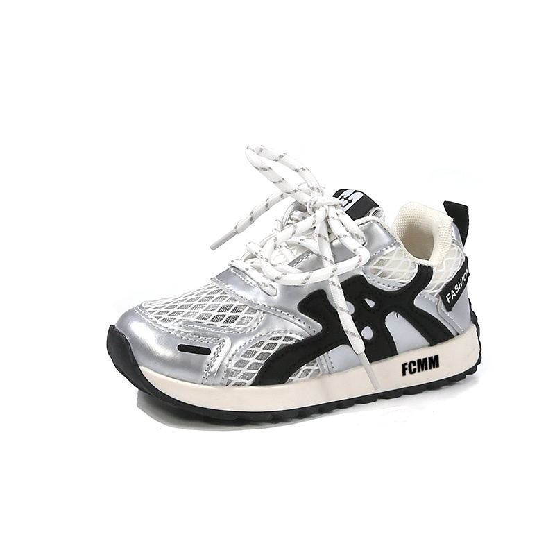 Противоскользящая и дышащая повседневная обувь для детей FCMM, серебряный
Противоскользящая и дышащая повседневная обувь для детей FCMM, серебряный