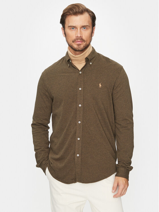 Рубашка regular fit 710654408111 Polo Ralph Lauren, зелёный
Рубашка regular fit 710654408111 Polo Ralph Lauren, зелёный