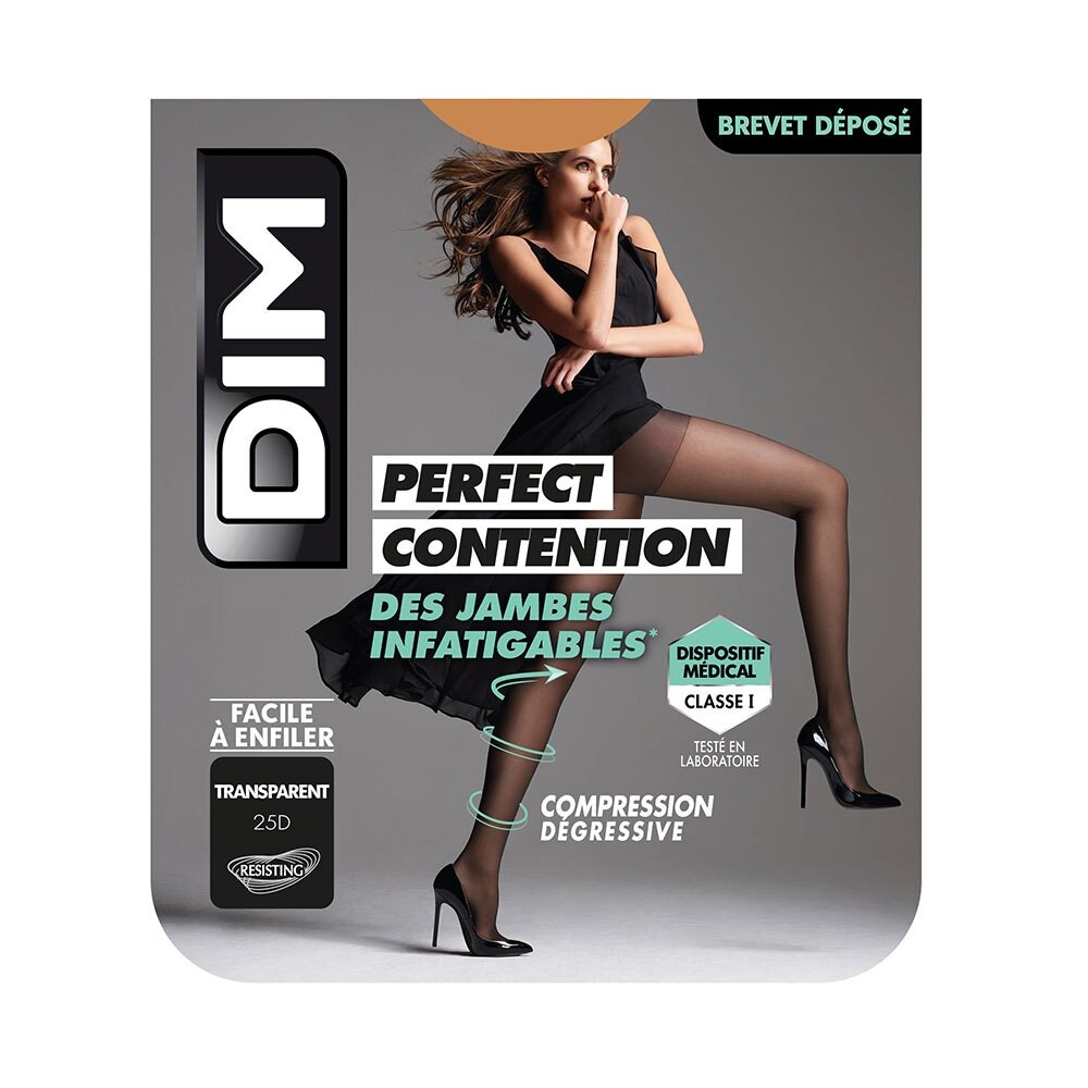 Тайтсы Dim Paris Perfect Contention 25 Deniers Compression, черный
Тайтсы Dim Paris Perfect Contention 25 Deniers Compression, черный