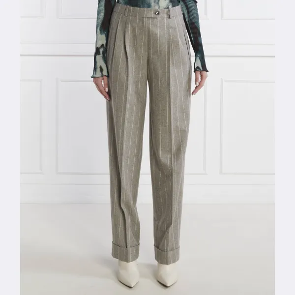 Шерстяные брюки свободного кроя Taleco Boss, серый
Шерстяные брюки свободного кроя Taleco Boss, серый