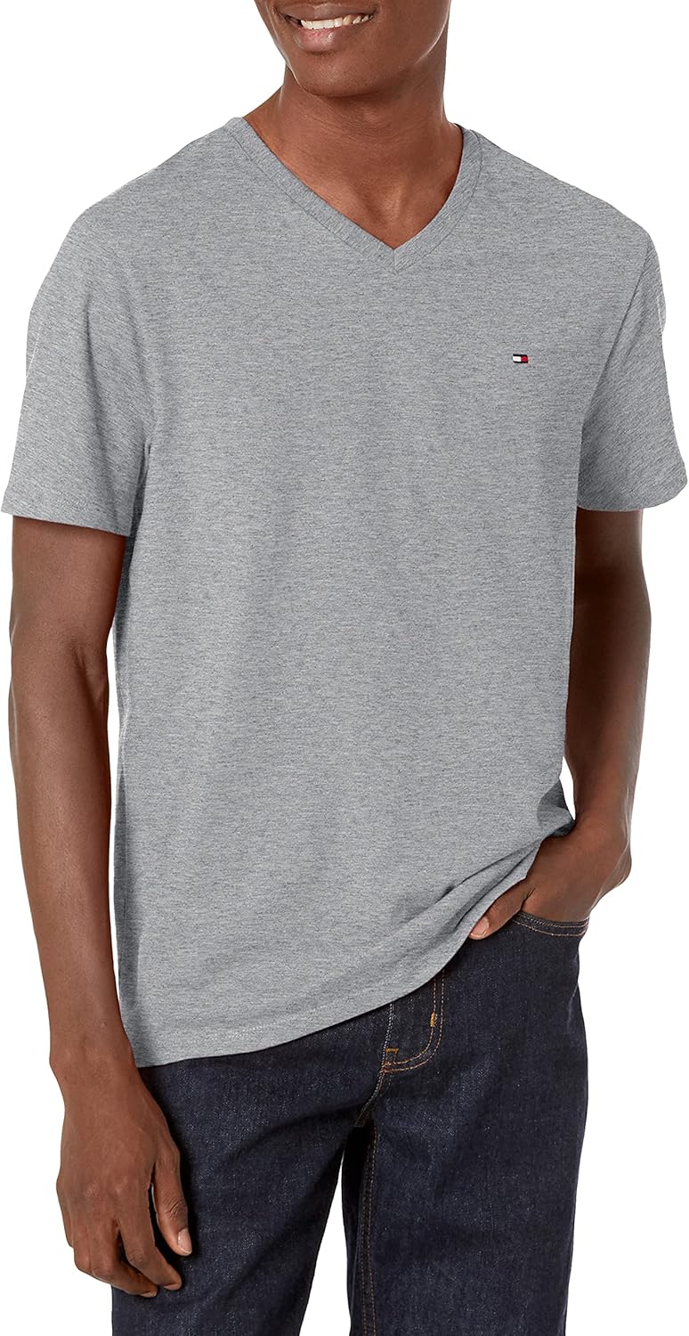 Мужская футболка с V-образным вырезом и флагом Tommy Hilfiger, Grey Heather, Серый, Мужская футболка с V-образным вырезом и флагом Tommy Hilfiger, Grey Heather
Мужская футболка с V-образным вырезом и флагом Tommy Hilfiger, Grey Heather, Серый, Мужская футболка с V-образным вырезом и флагом Tommy Hilfiger, Grey Heather