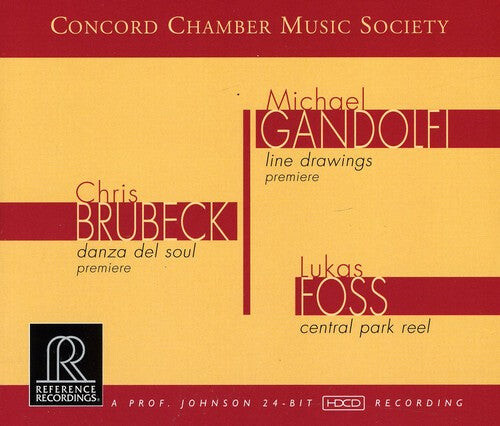 CD диск Brubeck / Gandolfi / Concord Chamber Music Society: Brubeck-Gandolfi-Foss
CD диск Brubeck / Gandolfi / Concord Chamber Music Society: Brubeck-Gandolfi-Foss