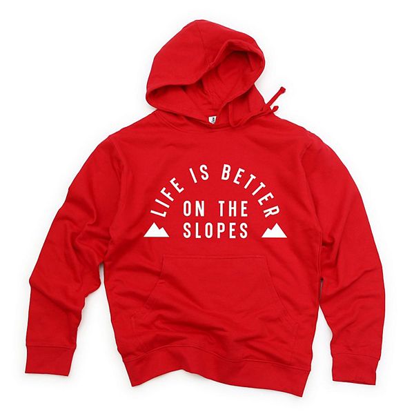 Толстовка Better on the slopes mountains с капюшоном Simply Sage Market, Red
Толстовка Better on the slopes mountains с капюшоном Simply Sage Market, Red