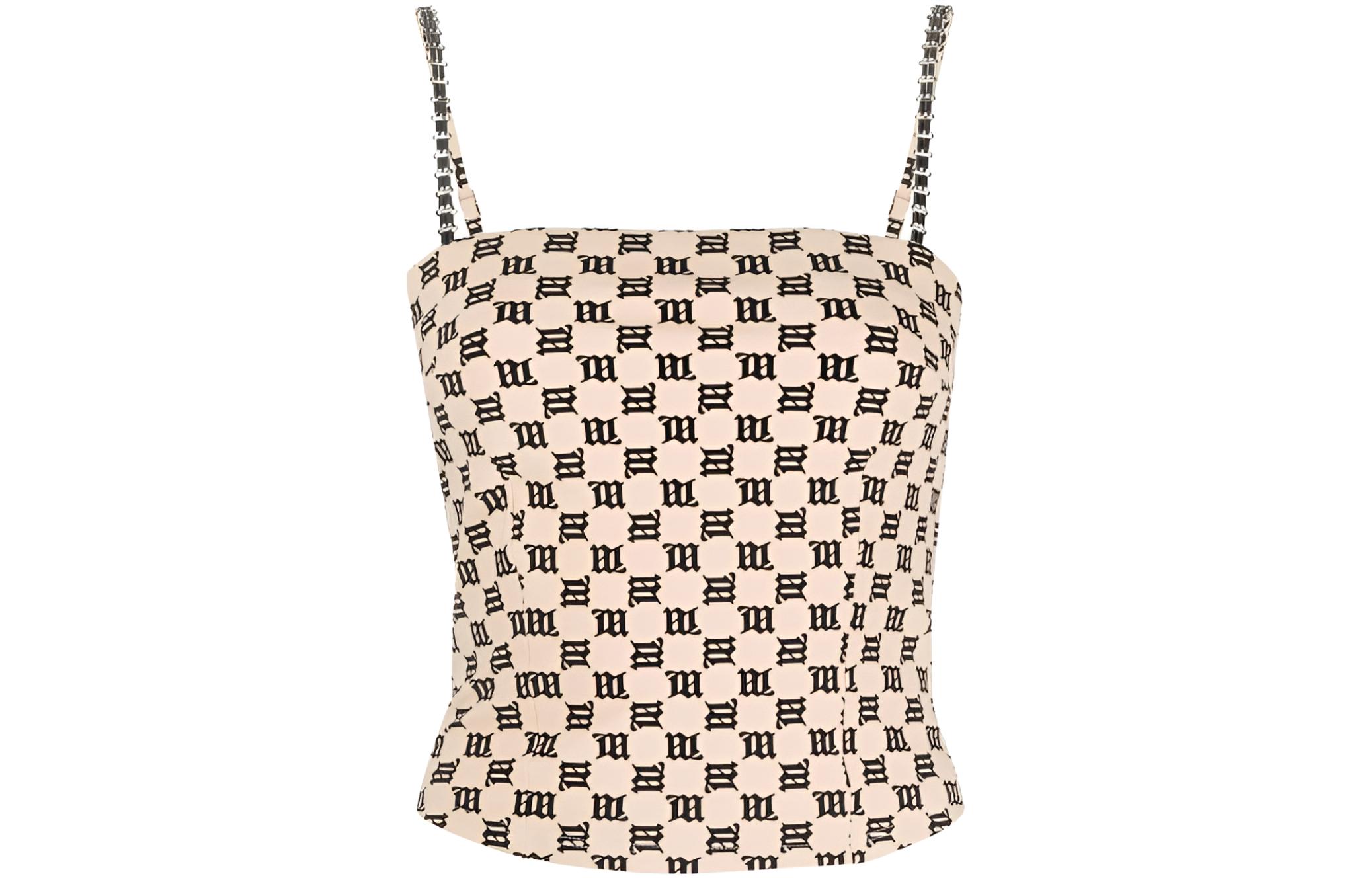 Топ Monogram с цепочкой Misbhv, хаки
Топ Monogram с цепочкой Misbhv, хаки