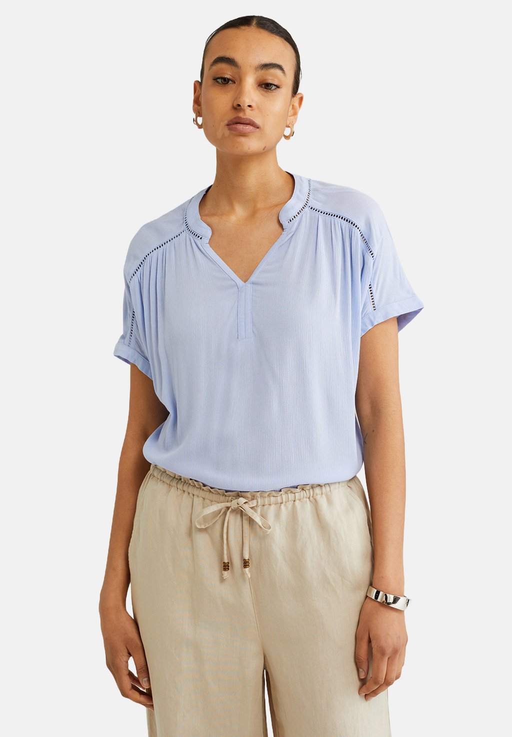 Блуза WE Fashion, светло-голубой
Блуза WE Fashion, светло-голубой