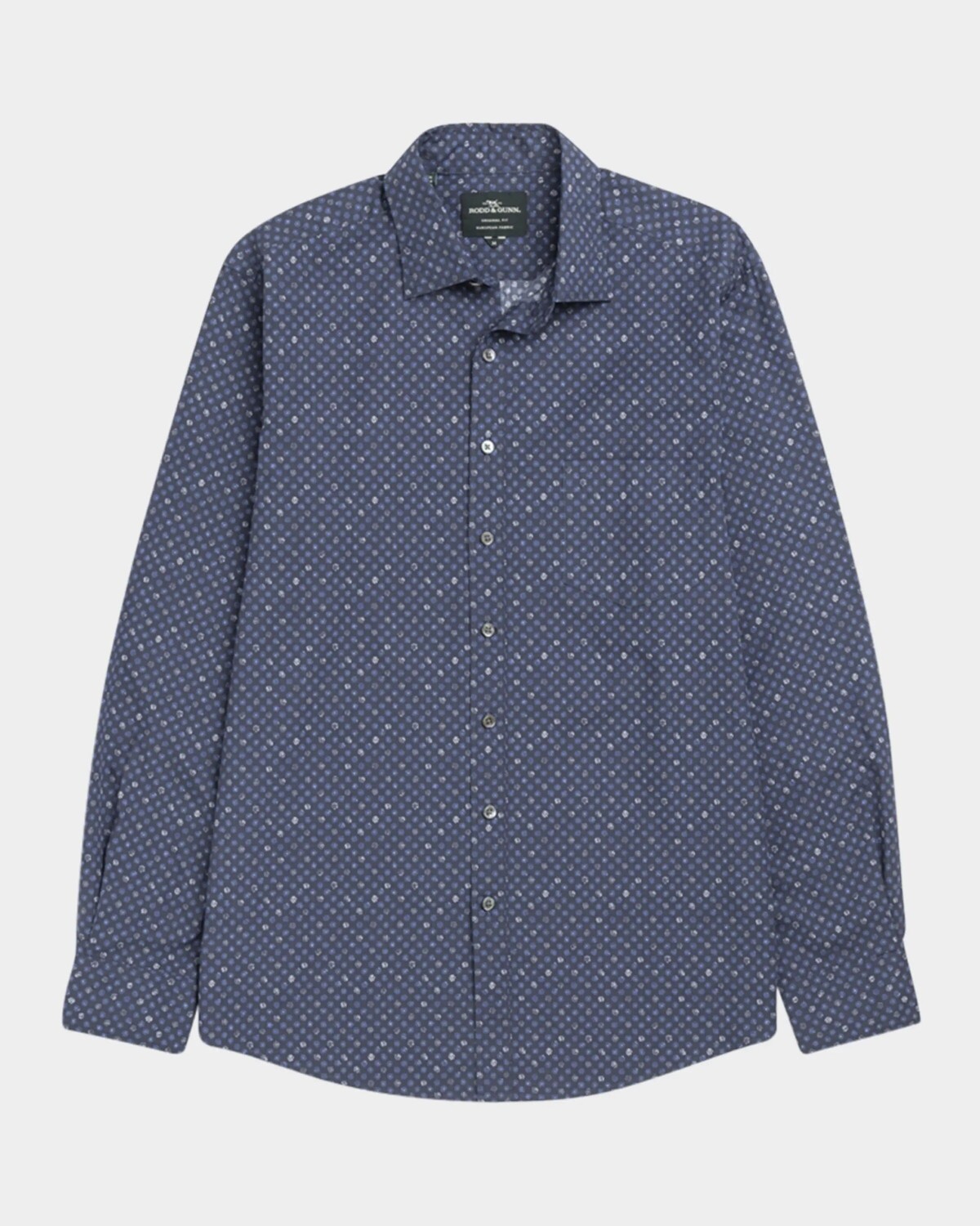 Мужская спортивная рубашка Pinotage с геометрическим рисунком Rodd & Gunn, цвет Ink
Мужская спортивная рубашка Pinotage с геометрическим рисунком Rodd & Gunn, цвет Ink