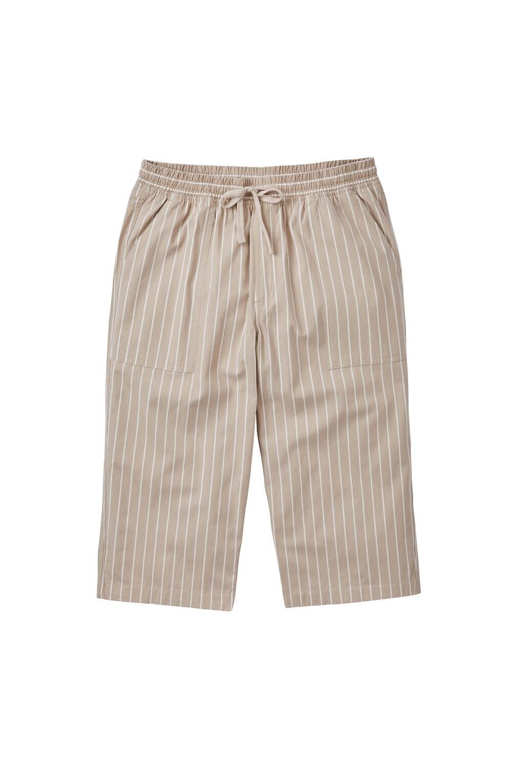 Хлопковые укороченные брюки без застежки, внутренняя сторона штанин 18 дюймов (46 см). Cotton Traders, бежевый
Хлопковые укороченные брюки без застежки, внутренняя сторона штанин 18 дюймов (46 см). Cotton Traders, бежевый