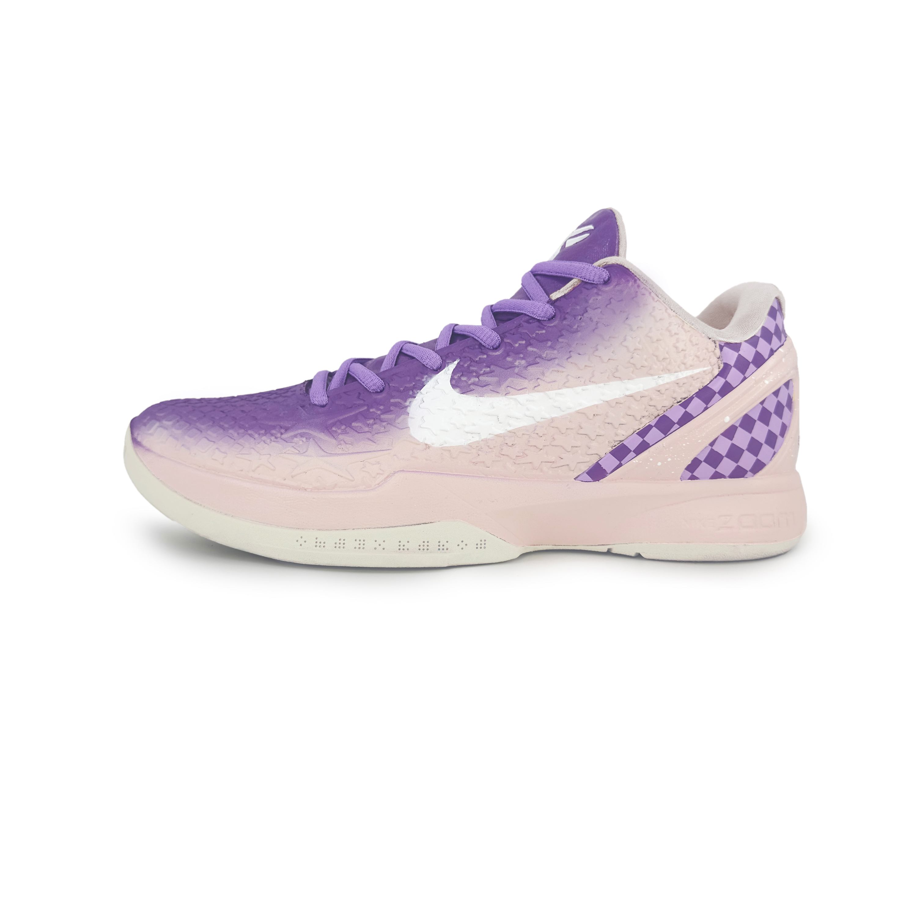 Nike Баскетбольные кроссовки Zoom Kobe 6 Dream Mirror с амортизацией, износостойкие, низкие, мужские, розовые, фиолетовые
Nike Баскетбольные кроссовки Zoom Kobe 6 Dream Mirror с амортизацией, износостойкие, низкие, мужские, розовые, фиолетовые