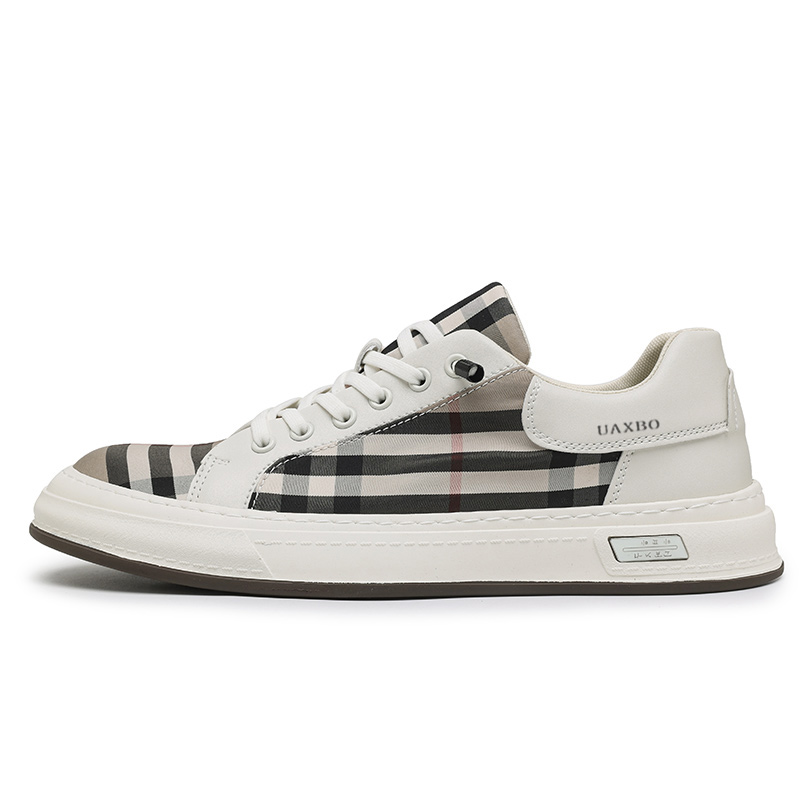 Износостойкие, легкие и дышащие низкие мужские кроссовки для скейтбординга UAXBO, White
Износостойкие, легкие и дышащие низкие мужские кроссовки для скейтбординга UAXBO, White