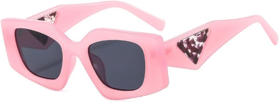 Популярные модные солнцезащитные очки «кошачий глаз» в форме многоугольника для женщин, ретро-цветные, с защитой от УФ-излучения UV400, прозрачная оправа для мужчин TKKTLLT, Pink Grey
Популярные модные солнцезащитные очки «кошачий глаз» в форме многоугольника для женщин, ретро-цветные, с защитой от УФ-излучения UV400, прозрачная оправа для мужчин TKKTLLT, Pink Grey