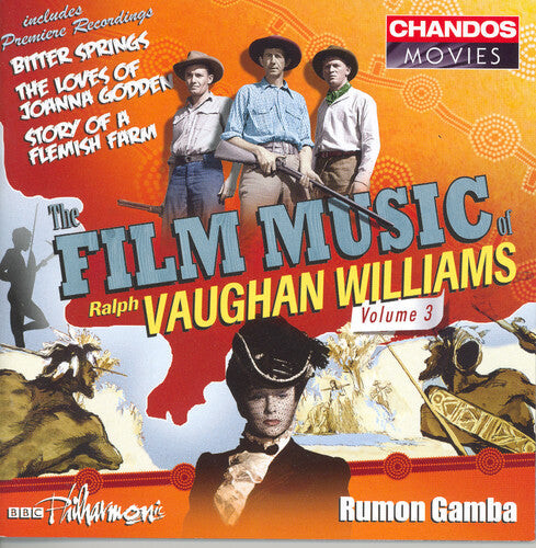 CD диск Vaughan Williams / BBC Philharmonic / Gamba: Film Music 3 / Bitter Springs 
CD диск Vaughan Williams / BBC Philharmonic / Gamba: Film Music 3 / Bitter Springs