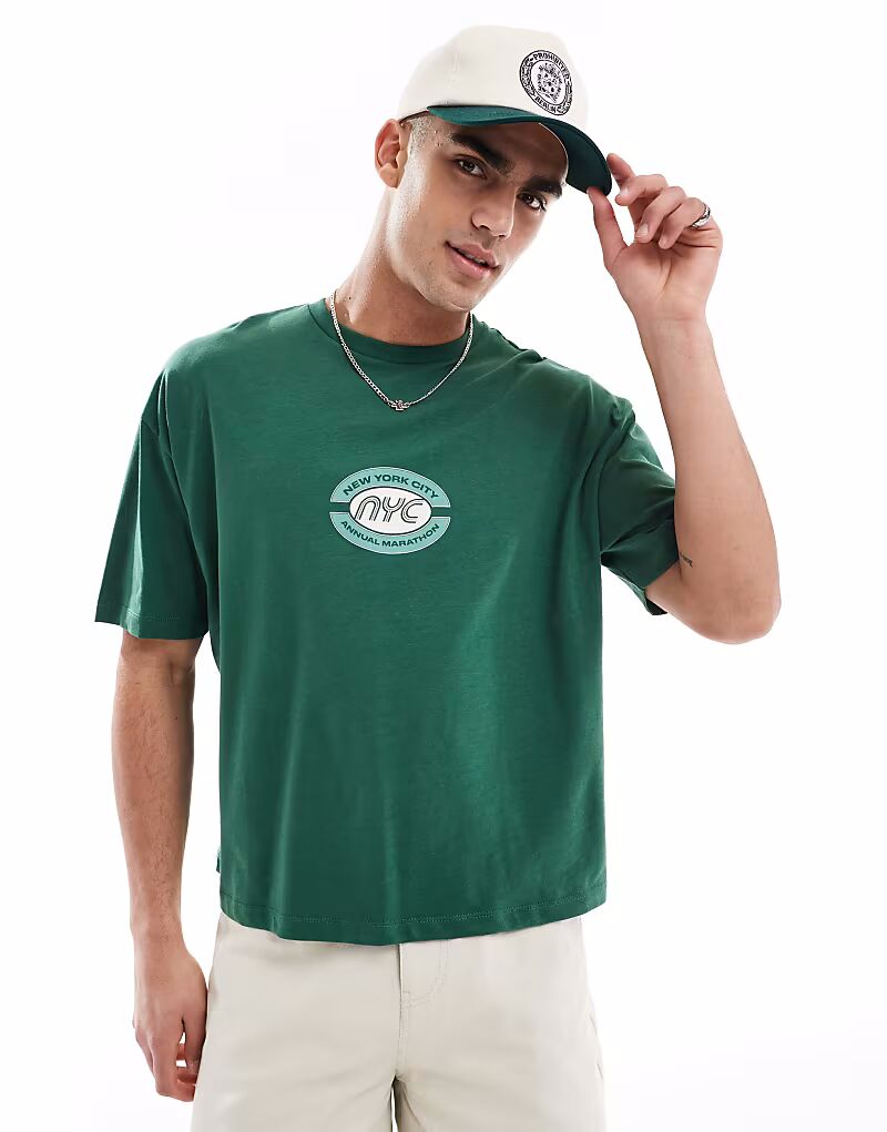 Футболка свободного кроя ASOS DESIGN свободного кроя со спортивной графикой на груди зеленого цвета, Зеленый, Футболка свободного кроя ASOS DESIGN свободного кроя со спортивной графикой на груди зеленого цвета
Футболка свободного кроя ASOS DESIGN свободного кроя со спортивной графикой на груди зеленого цвета, Зеленый, Футболка свободного кроя ASOS DESIGN свободного кроя со спортивной графикой на груди зеленого цвета