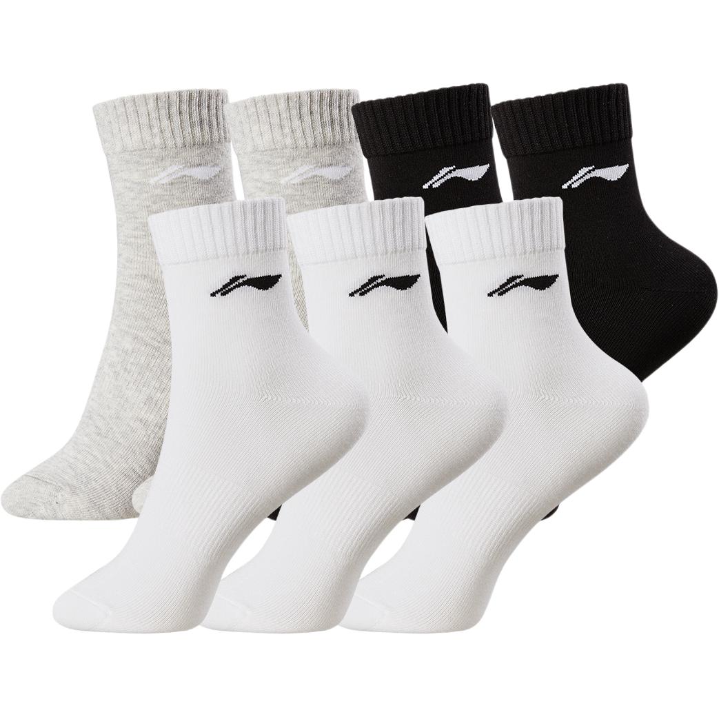 LiNing Носки Щиколотка Унисекс 7 пар, (7 пар) Черный Белый Серый
LiNing Носки Щиколотка Унисекс 7 пар, (7 пар) Черный Белый Серый