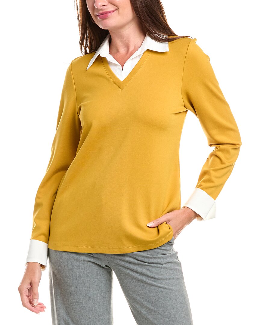 Джонс Нью-Йорк Твофер Серенити Топ Jones New York, желтый
Джонс Нью-Йорк Твофер Серенити Топ Jones New York, желтый