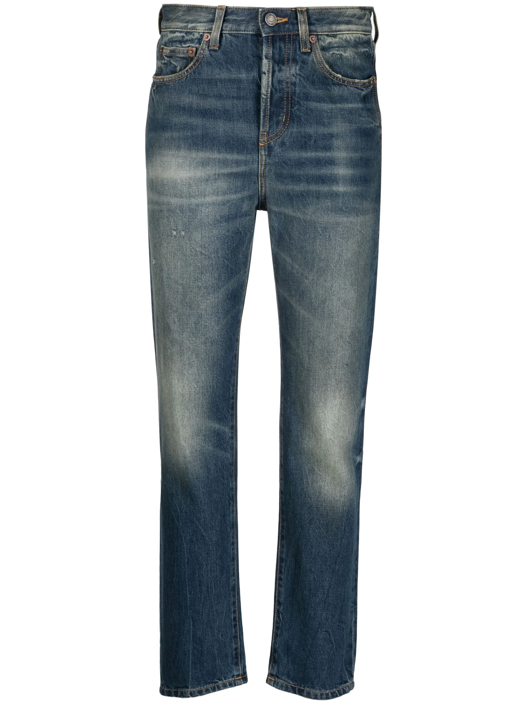 Прямые джинсы средней посадки Saint Laurent, синий
Прямые джинсы средней посадки Saint Laurent, синий