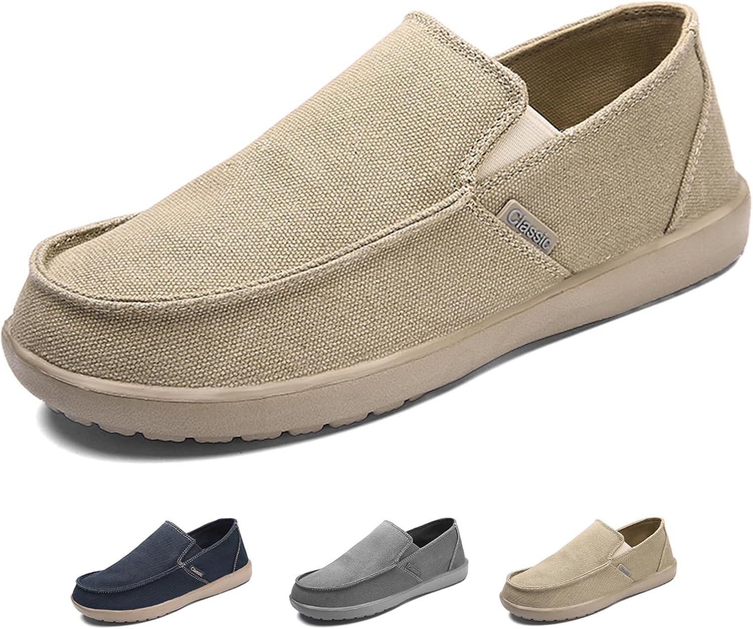 Мужские тканевые слипоны-лоферы с поддержкой свода, легкие, удобные, противоскользящие, ортопедические прогулочные ботинки, повседневные дышащие плоские кроссовки Ptnoka, хаки
Мужские тканевые слипоны-лоферы с поддержкой свода, легкие, удобные, противоскользящие, ортопедические прогулочные ботинки, повседневные дышащие плоские кроссовки Ptnoka, хаки