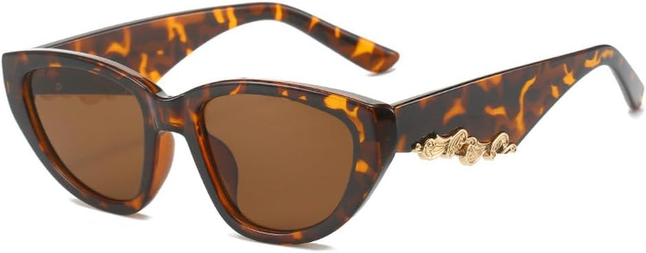 Солнцезащитные очки «кошачий глаз» для женщин и мужчин, роскошные, модные, стильные, панк, двухцветные, для путешествий, с защитой от УФ-излучения UV400 TKKTLLT, Leopard Brown
Солнцезащитные очки «кошачий глаз» для женщин и мужчин, роскошные, модные, стильные, панк, двухцветные, для путешествий, с защитой от УФ-излучения UV400 TKKTLLT, Leopard Brown