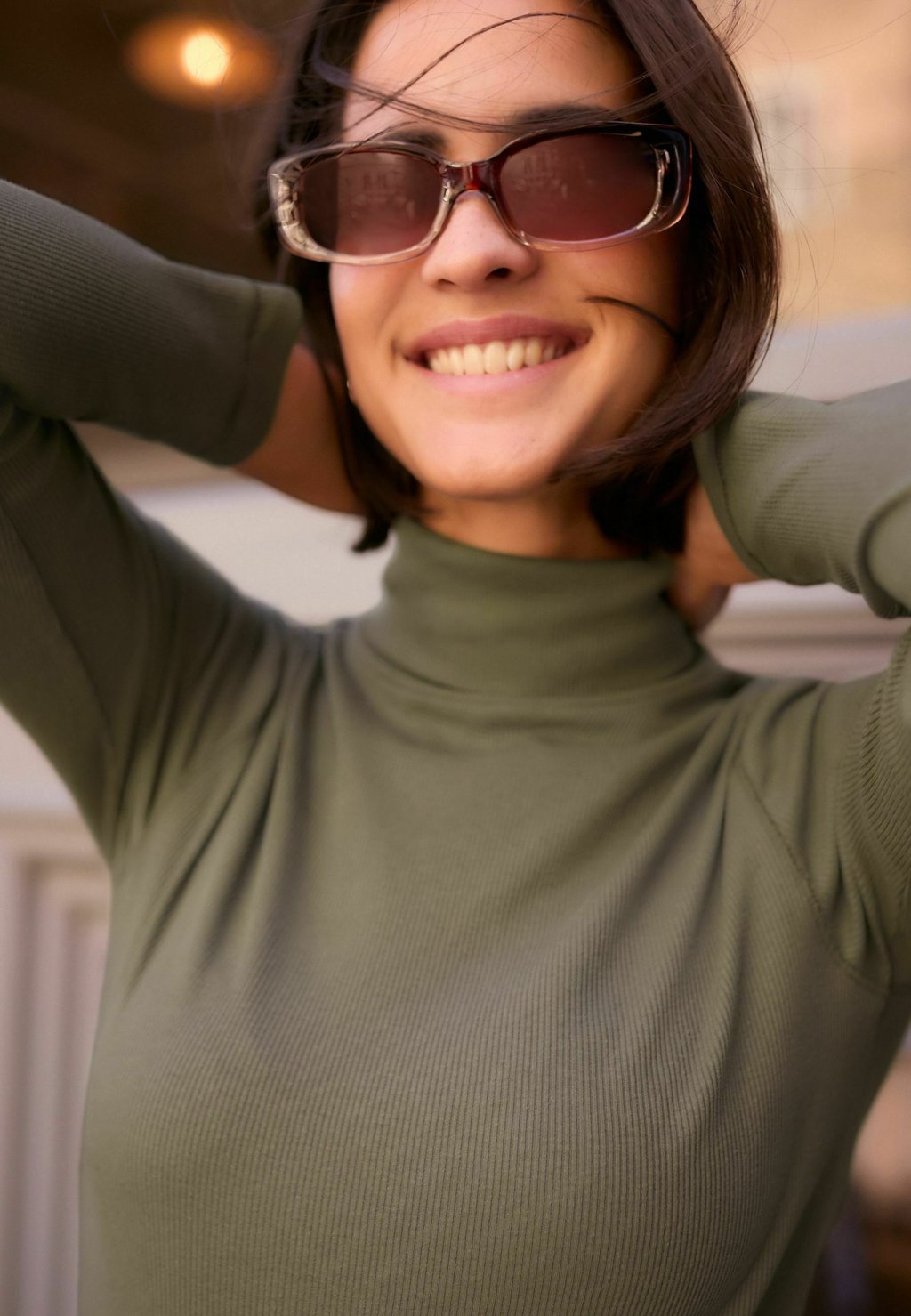 Топ с длинными рукавами ROLL NECK Next, зеленый
Топ с длинными рукавами ROLL NECK Next, зеленый