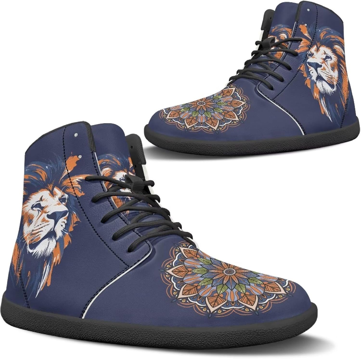 Мужские широкие кроссовки для ходьбы, легкие, нескользящие, с нулевым перепадом высоты подошвы, высокие, повседневные, плоские, для путешествий и работы, размеры 5-14 Qoiuvncy, Mandala Lion
Мужские широкие кроссовки для ходьбы, легкие, нескользящие, с нулевым перепадом высоты подошвы, высокие, повседневные, плоские, для путешествий и работы, размеры 5-14 Qoiuvncy, Mandala Lion