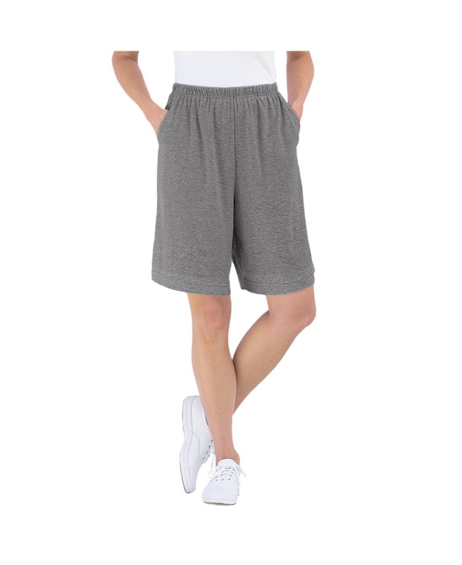 Вязаные шорты больших размеров на 7 дней Woman Within, Medium heather grey
Вязаные шорты больших размеров на 7 дней Woman Within, Medium heather grey