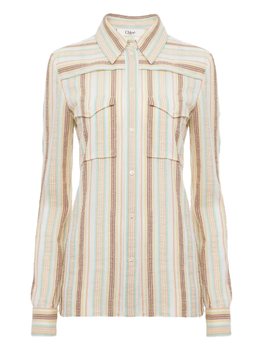 Рубашка в полоску CHLOÉ, белый
Рубашка в полоску CHLOÉ, белый