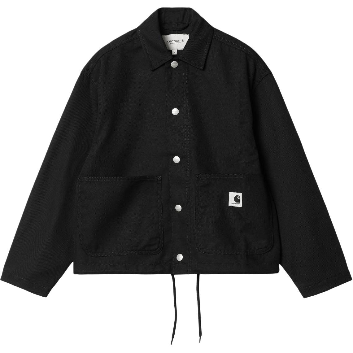 Carhartt WIP Простая рубашка-жакет женская черная, Black
Carhartt WIP Простая рубашка-жакет женская черная, Black