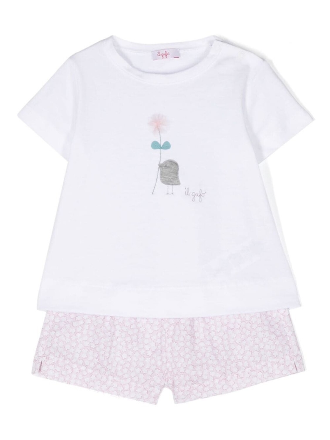 Il Gufo шорты с цветочным принтом, белый
Il Gufo шорты с цветочным принтом, белый