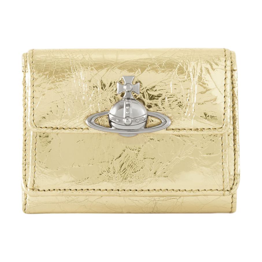 Vivienne Westwood Кожаный женский кошелёк небольшого размера золотистый
Vivienne Westwood Кожаный женский кошелёк небольшого размера золотистый