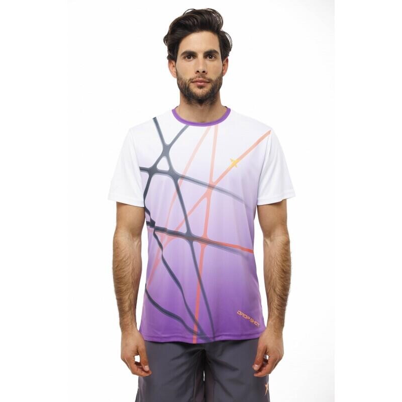 Футболка для падела DROP SHOT BRUNO PURPLE
Футболка для падела DROP SHOT BRUNO PURPLE